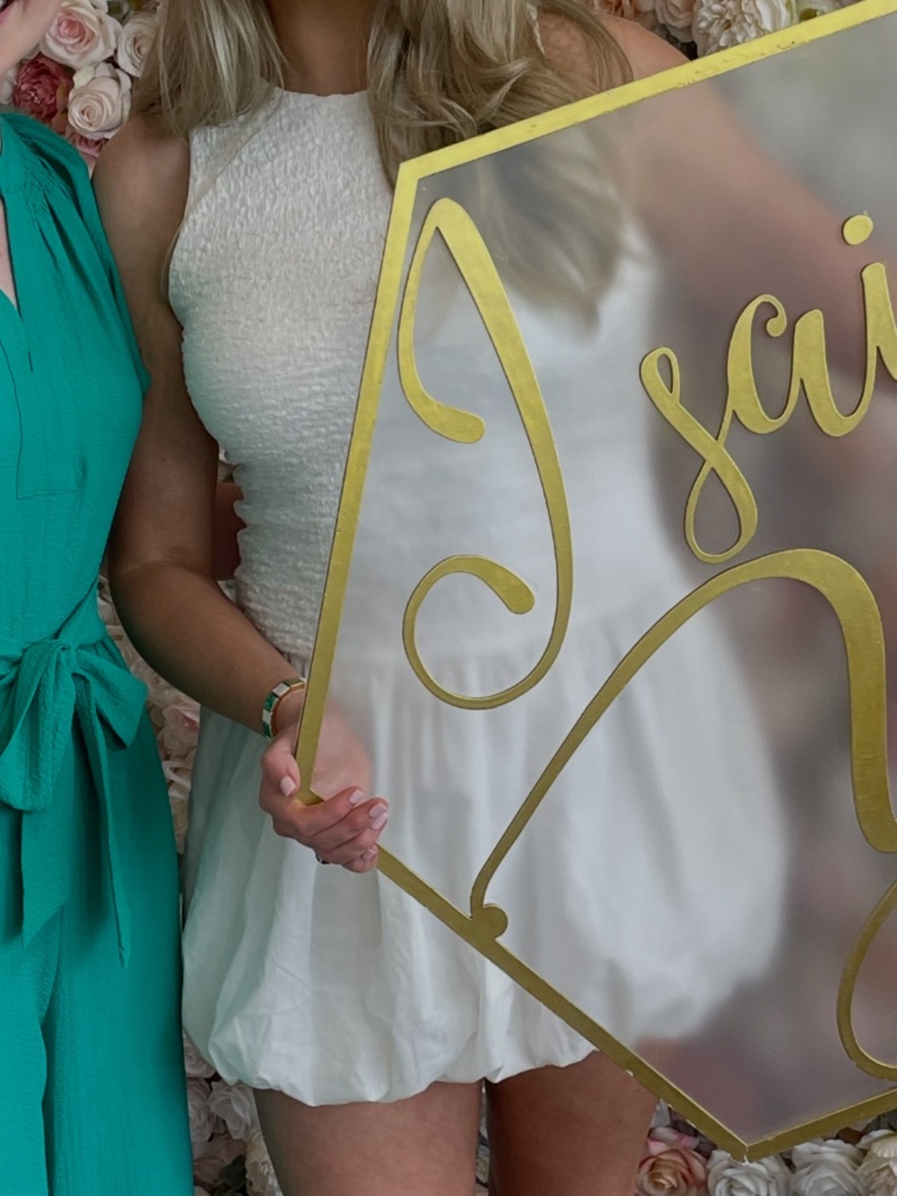 Vestique White Bubble Dress